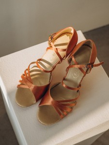 latino damskie xg-100 satyna ang. cielista ciemna